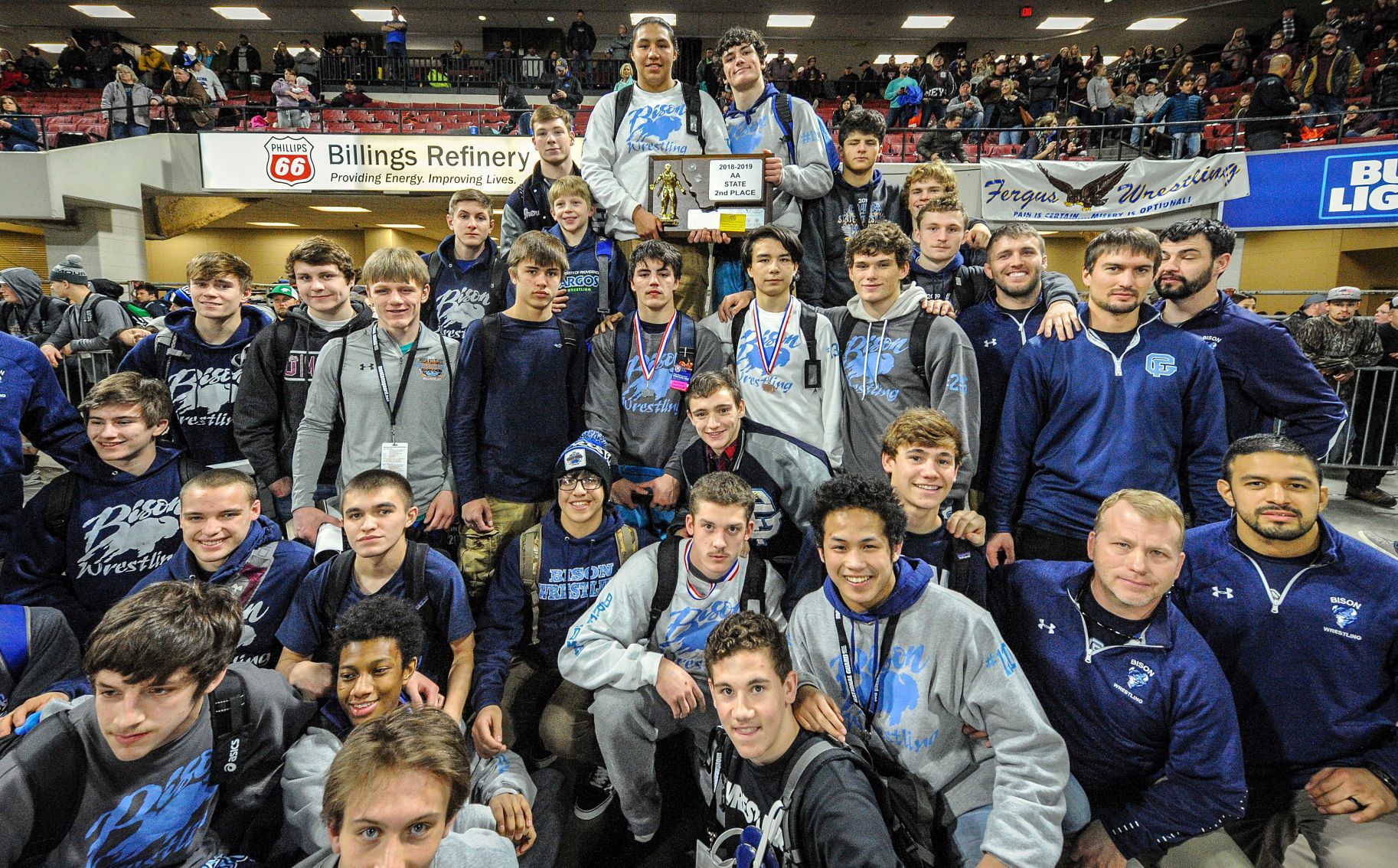 Day two of the wrestling tournament